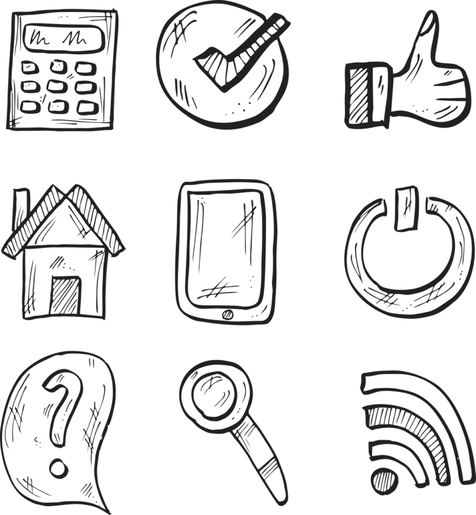 drawing, icon, cartoon, technique, design, background, wallpaper, calculator, mobile, house, beautiful wallpaper, modern, wifi, internet, technology, computer, business, magnifying glass, search-6870421.jpg